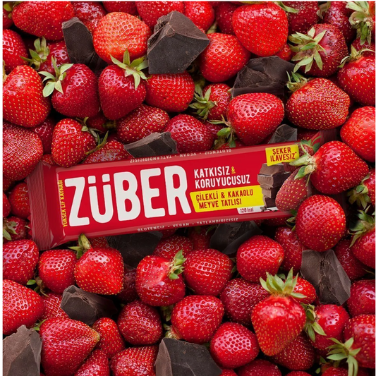 زوبير لوح الكاكاو والفراولة 12 قطعة