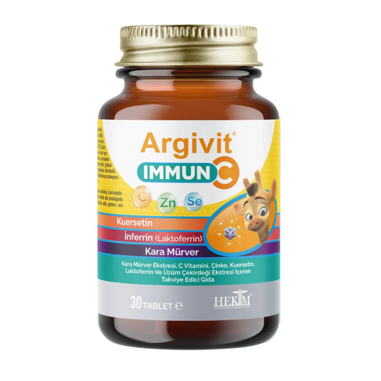 أرجيفيت أقراص فيتامين سي لدعم المناعة 30 قرص