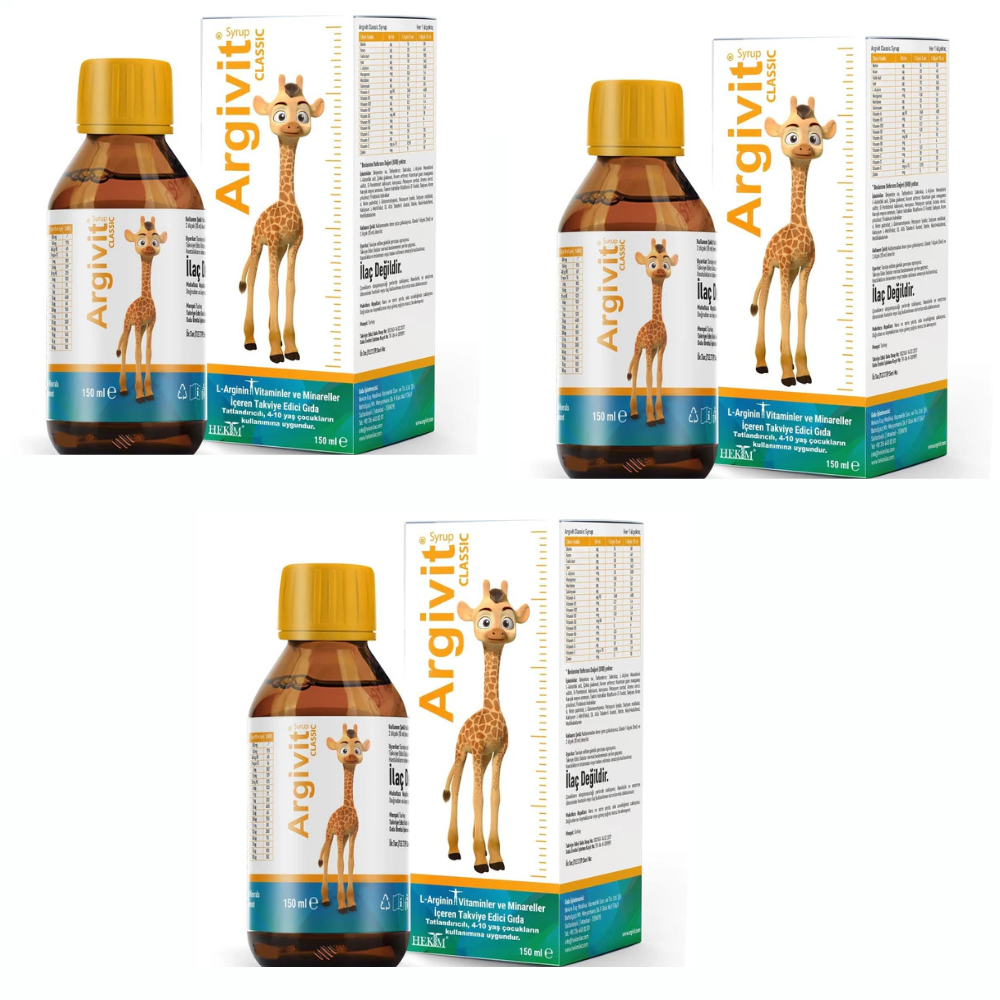 أرجيفيت كلاسيك شراب 3 عبوات 150 مل