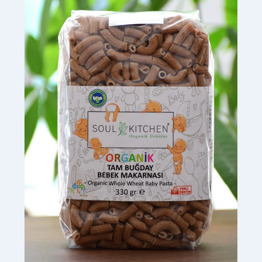 معكرونة القمح الكامل العضوية للأطفال (+7 أشهر) 330 غرام | سول كيتشن