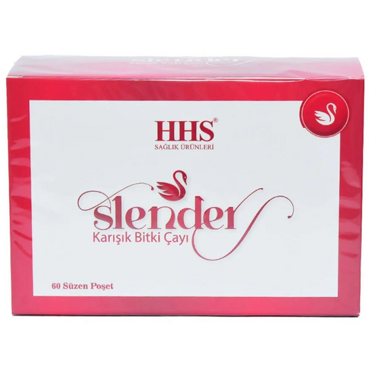 HHS Slender أكياس شاي الأعشاب المختلط المفلترة | 60 كيس