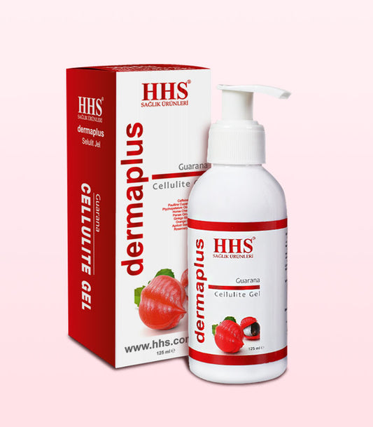 HHS مجموعة العناية بالجسم كبسولات التنحيف + جل السيلوليت + شاي الأعشاب