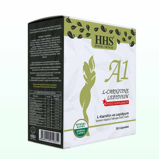 HHS كبسولات التنحيف الطبيعية A1 ( ظروف)